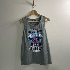 My Hero Academia Plus Ultra Hot Topic Gym Tank Top Size Large Anime